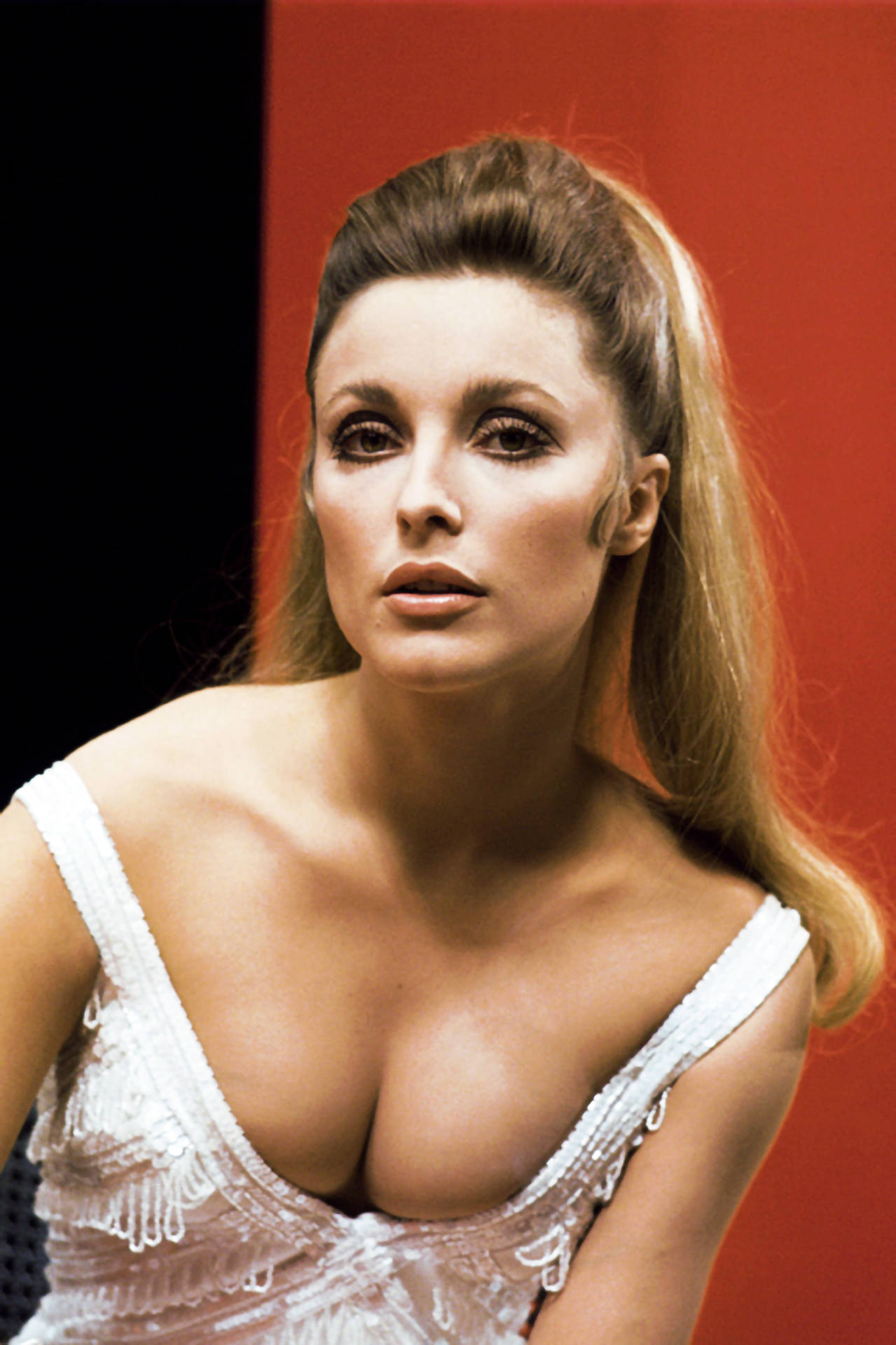 Sharon Tate Daring Outfit Background