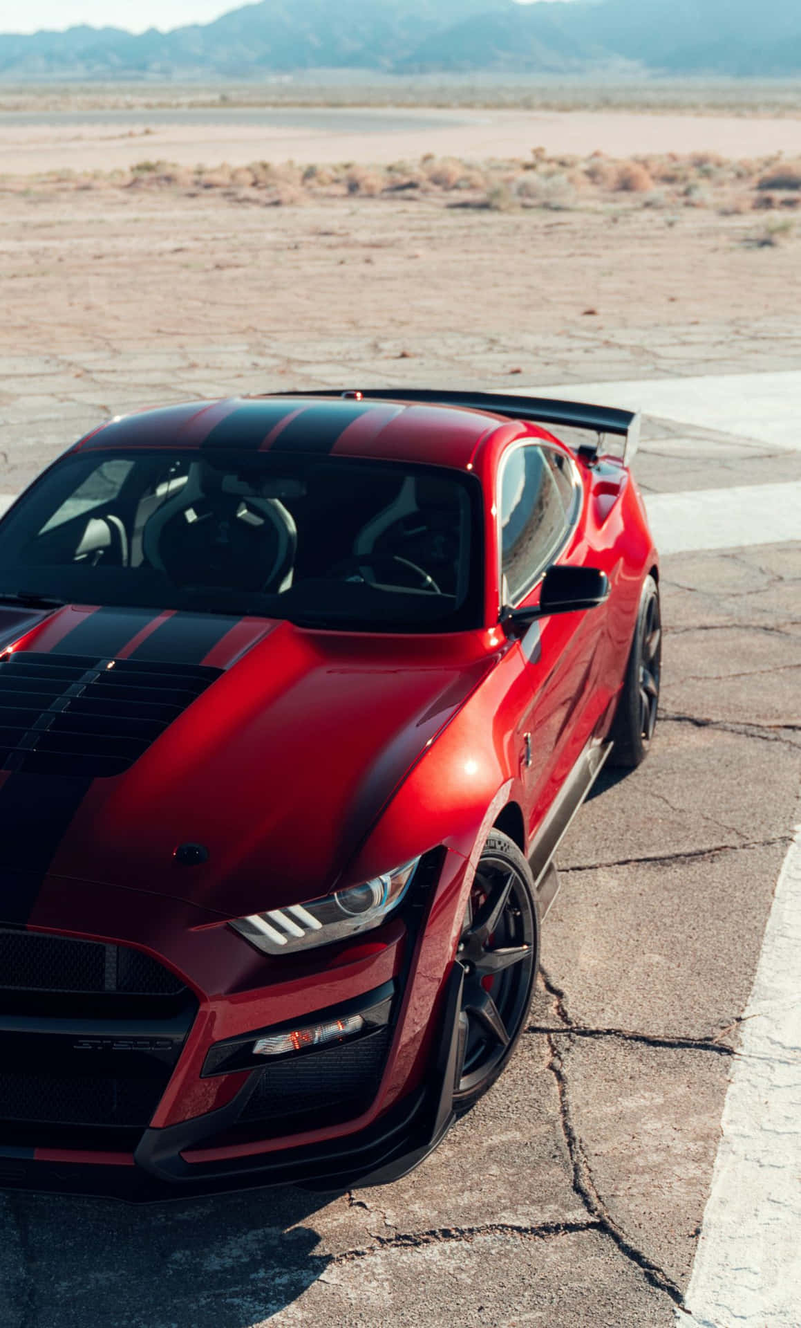 Sharp And Sleek - Mustang Iphone Background