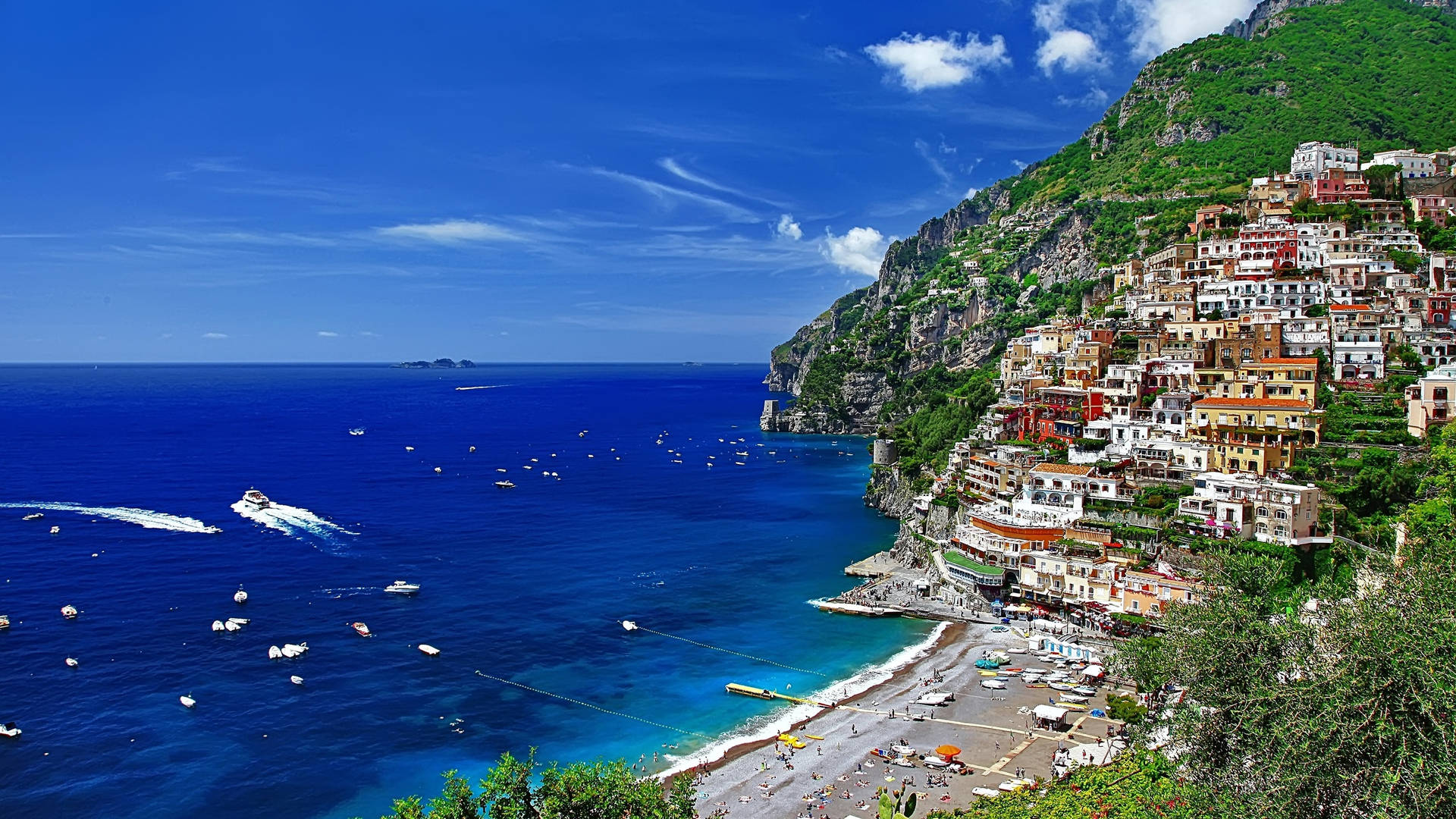 Sharp Italy Amalfi Coast Scenery