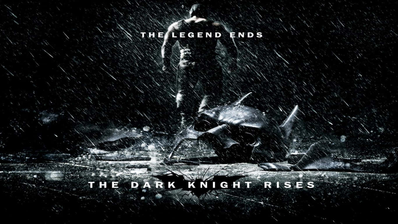 Shattered Batman Mask Dark Knight Hd Promotional Poster Background