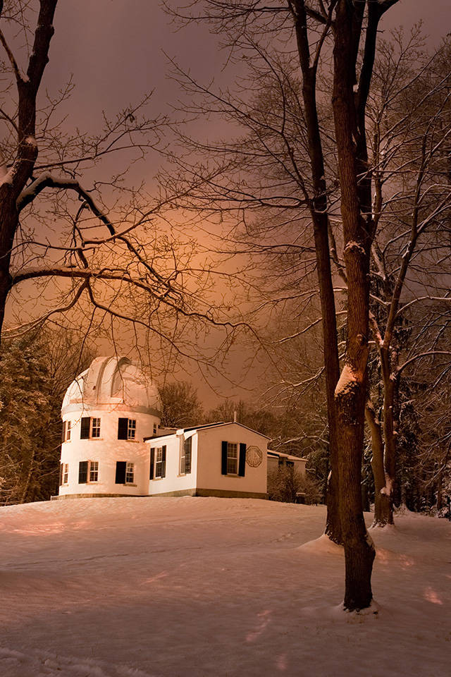 Shattuck Observatory At Dartmouth College Background