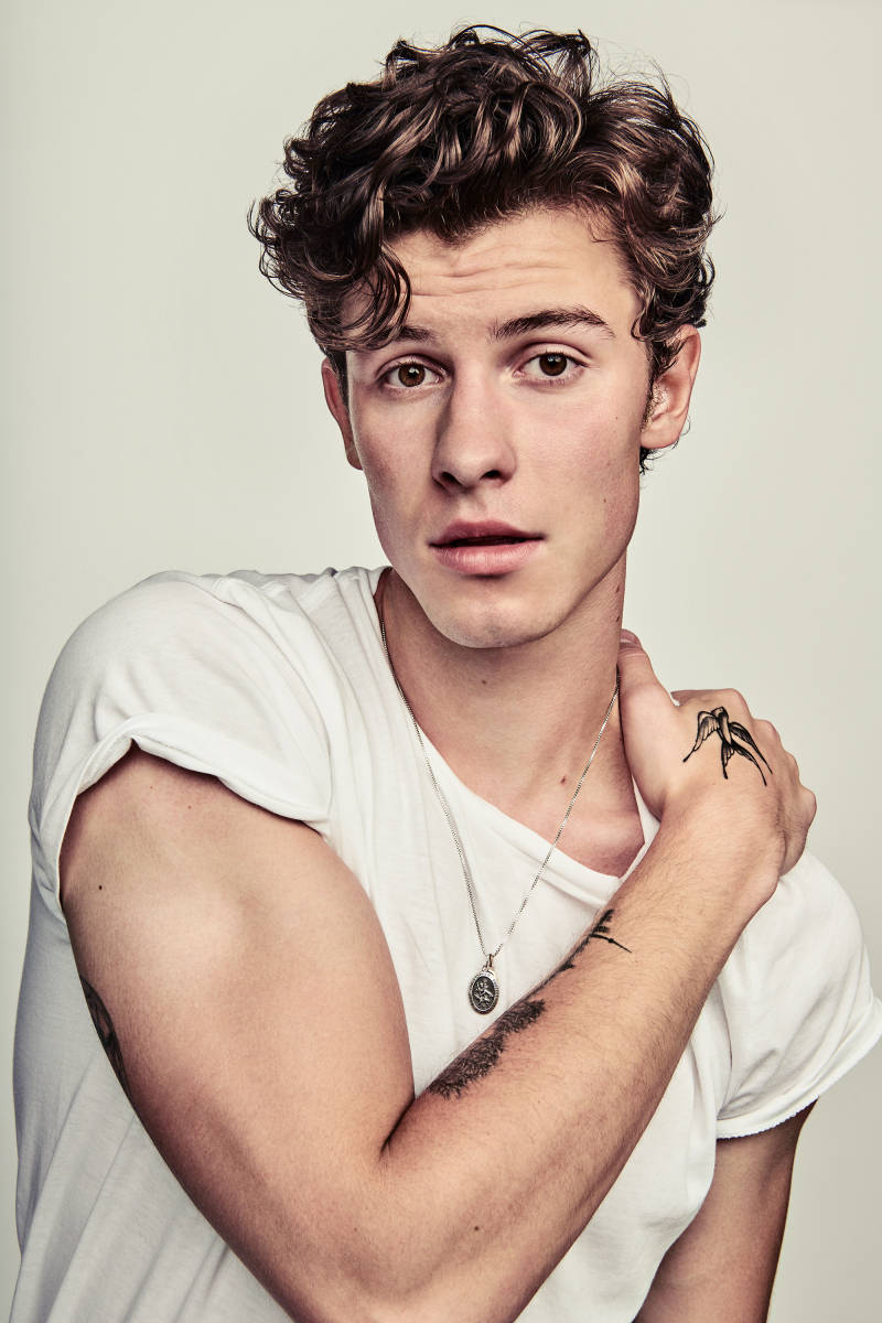 Shawn Mendes For Rolling Stone Background