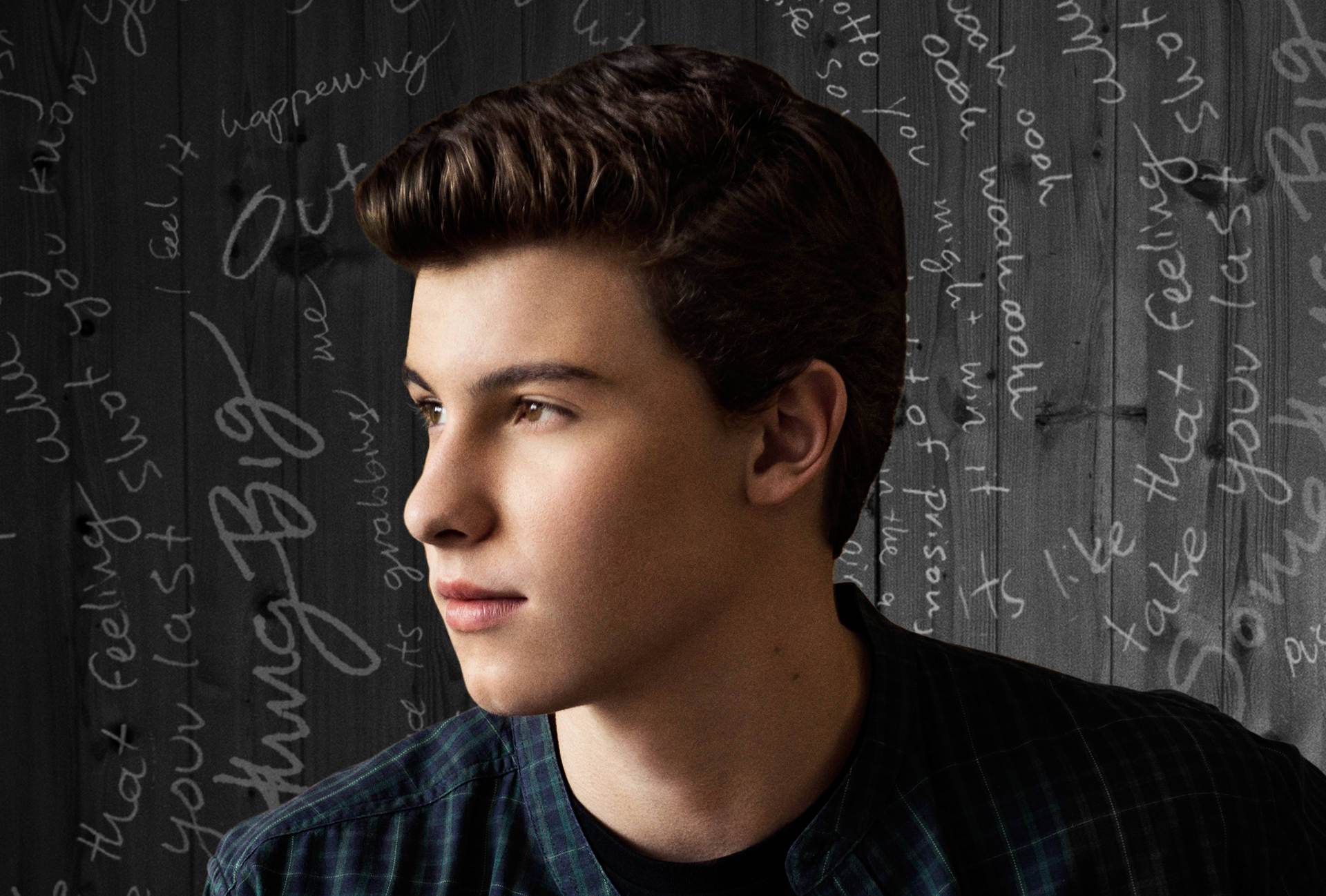 Shawn Mendes Handwritten Background