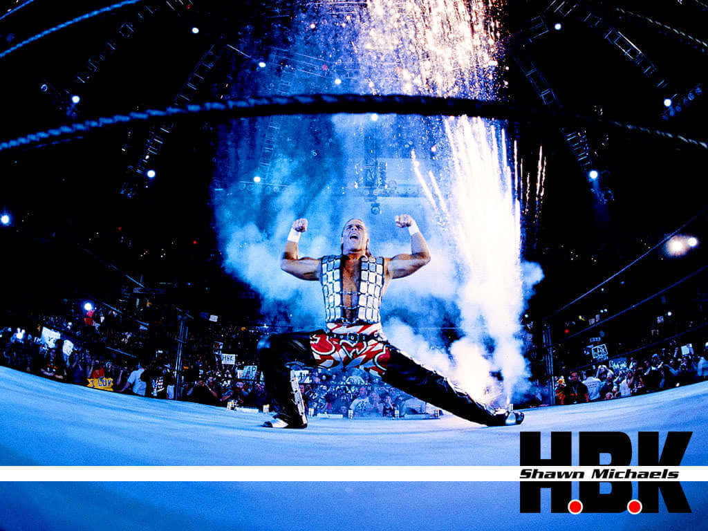 Shawn Michaels Hbk Half Split Background