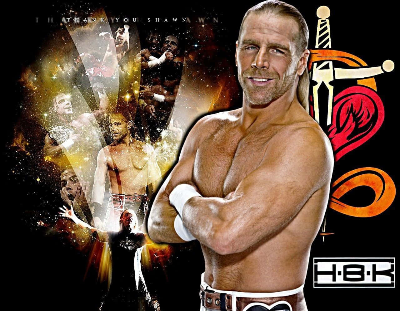 Shawn Michaels In The Ring Background