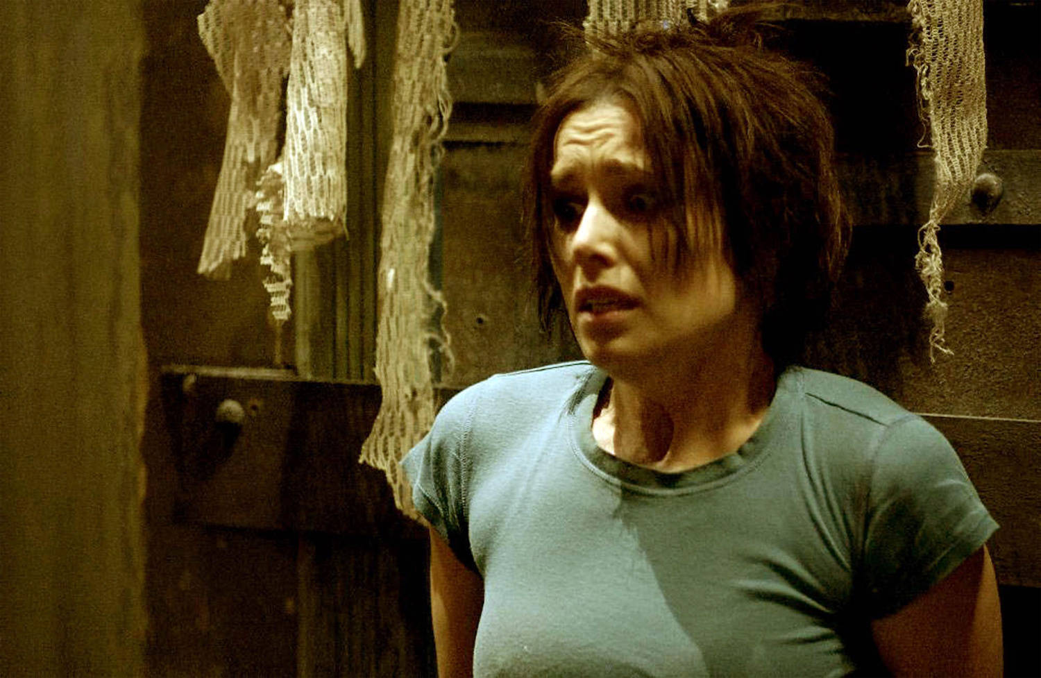 Shawnee Smith Green Top Background