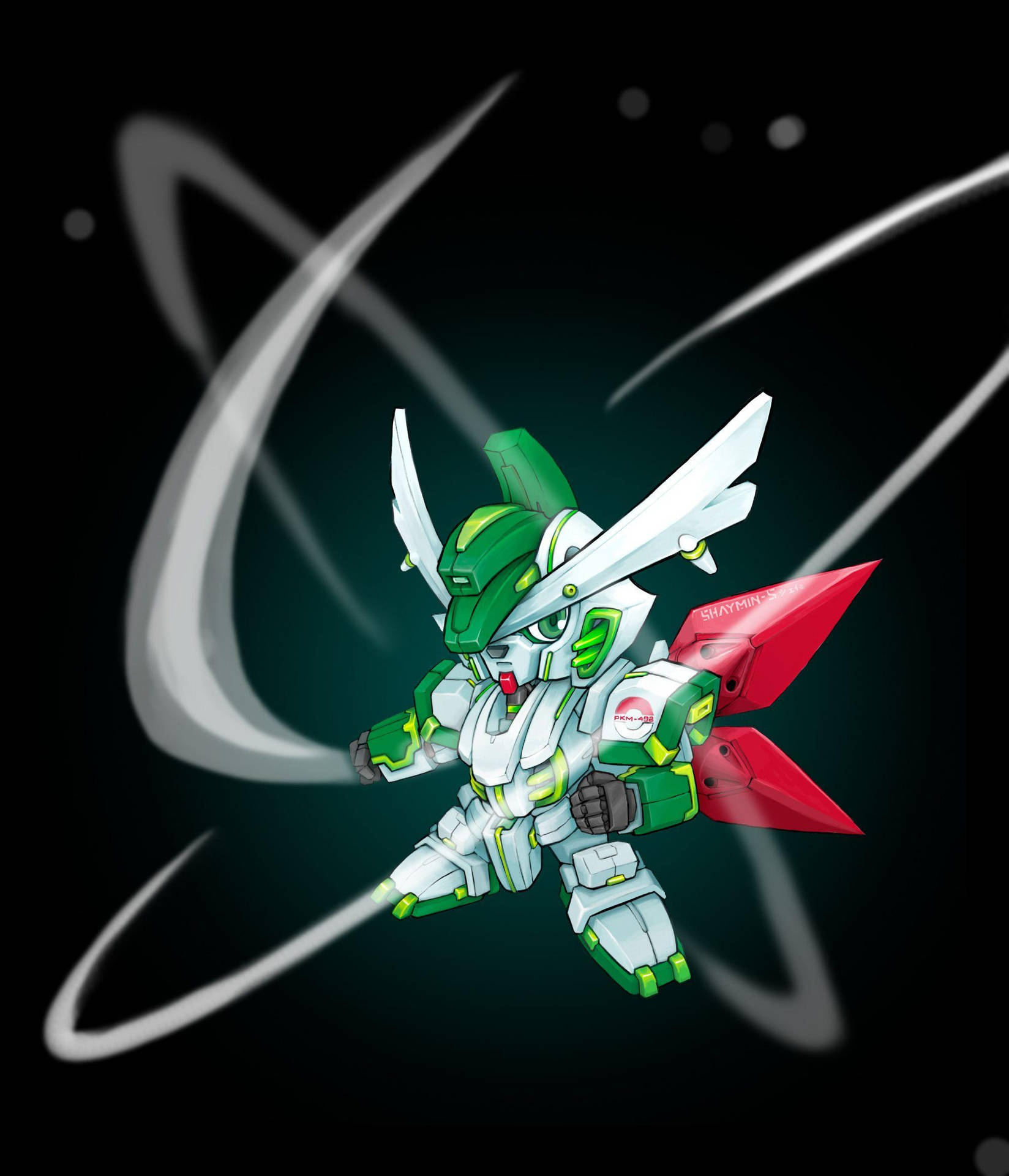 Shaymin Chibi Mecha