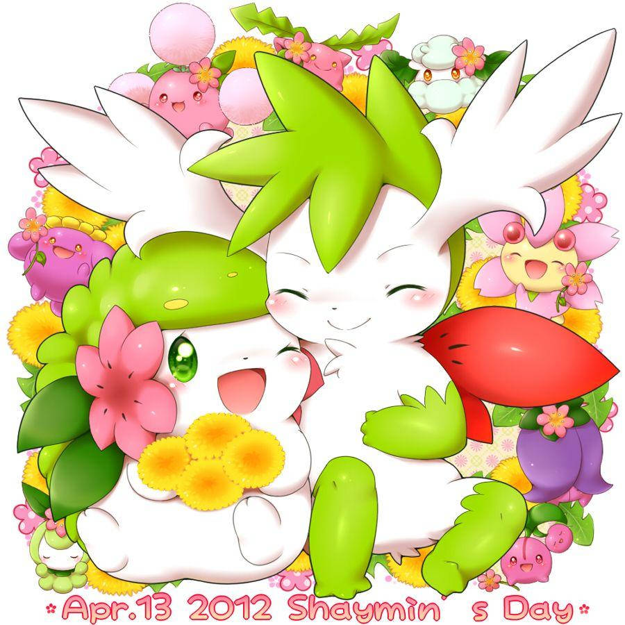 Shaymin Hug Grass Pokemon