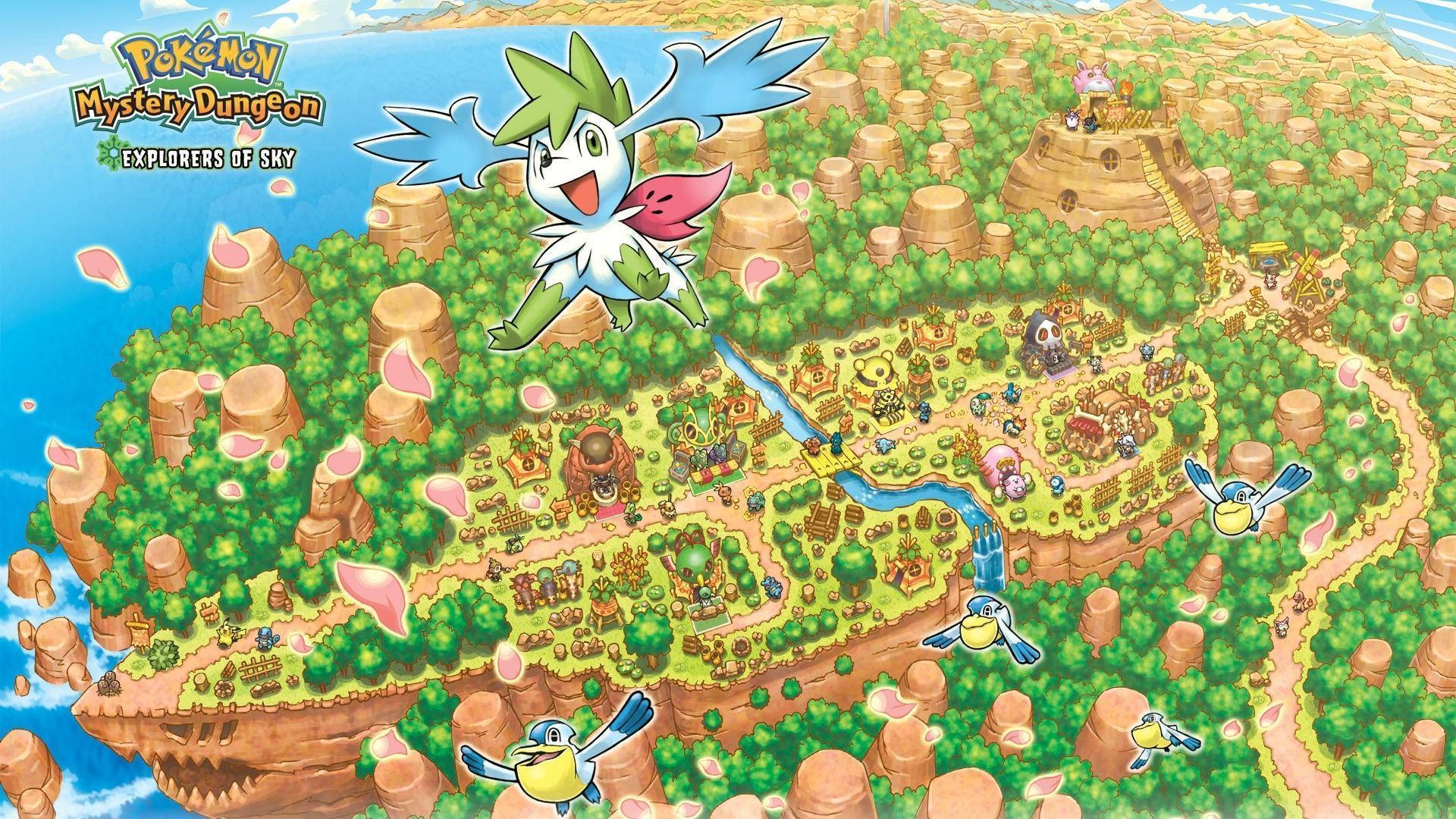 Shaymin Sky Explorers Town