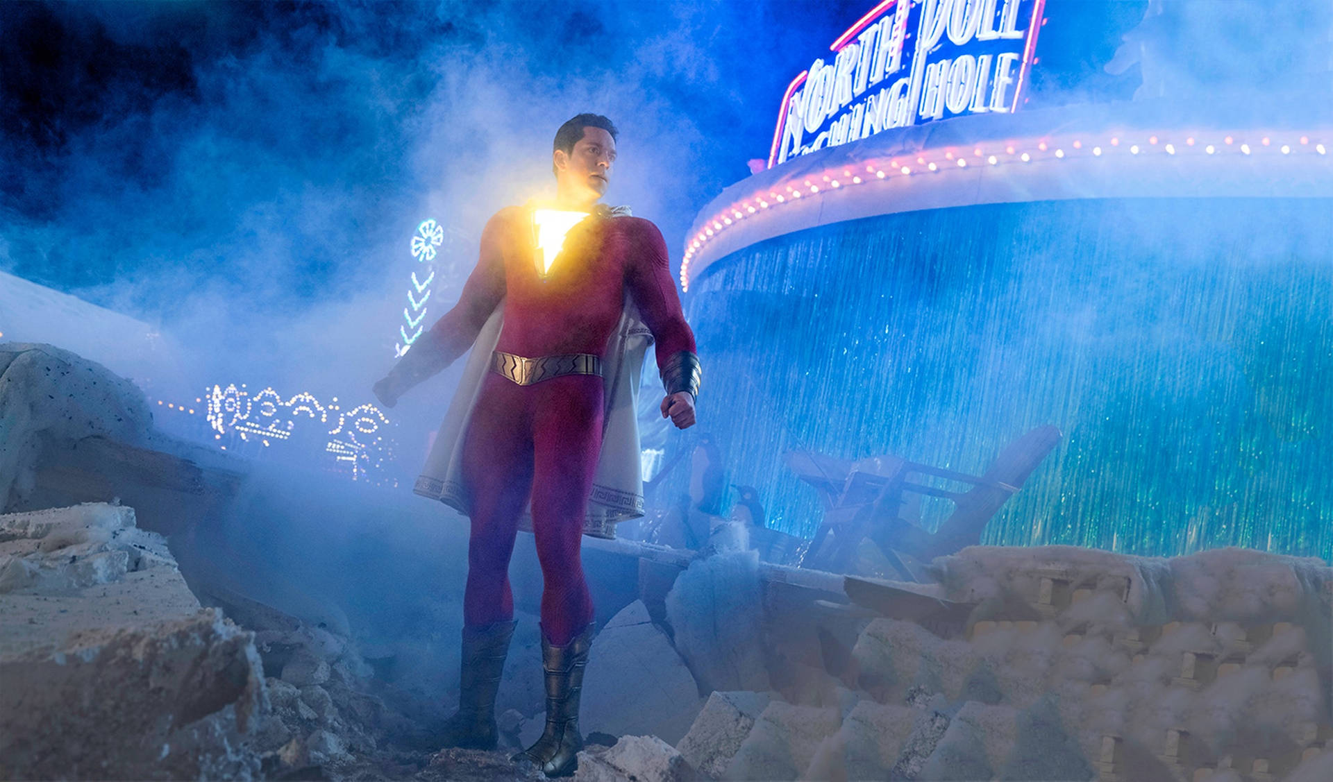 Shazam Superhero 2019 Film Background