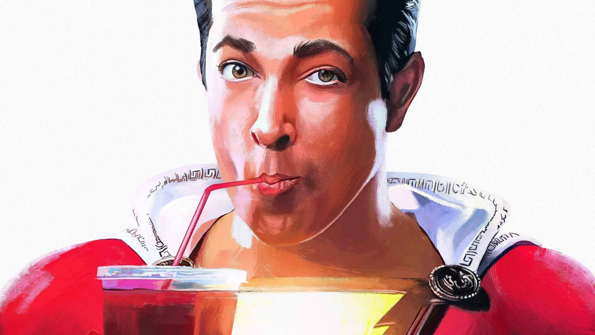 Shazam Superhero 2019 Film Poster Background