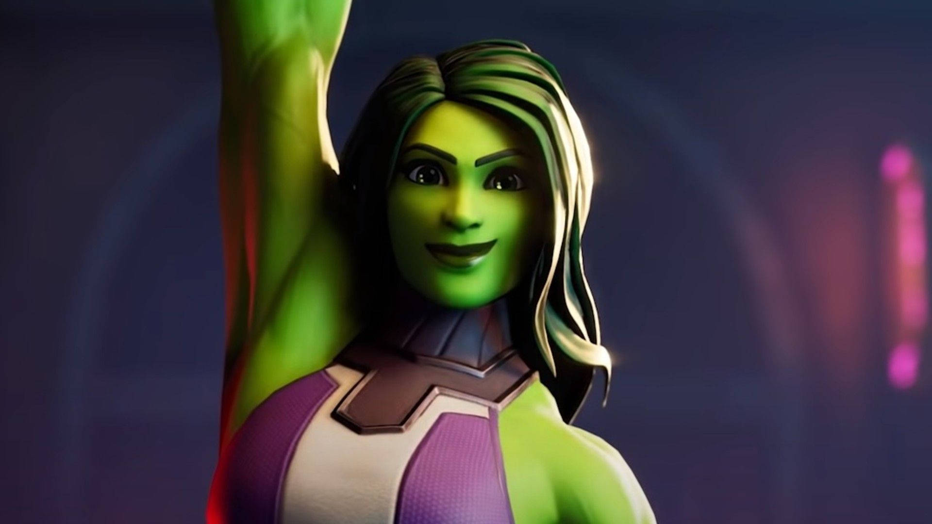 She Hulk In Fortnite Background