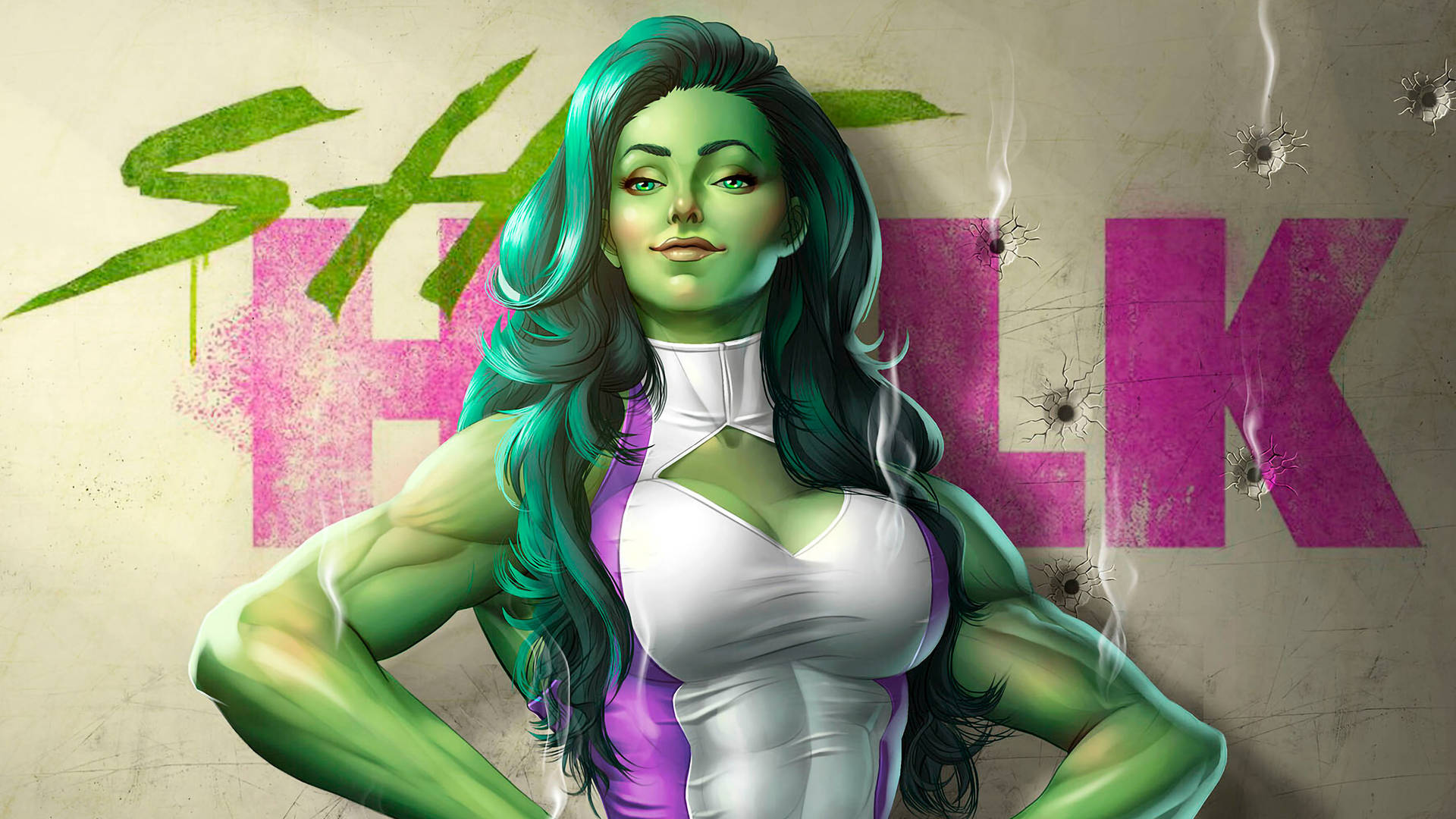 She Hulk Poster Background