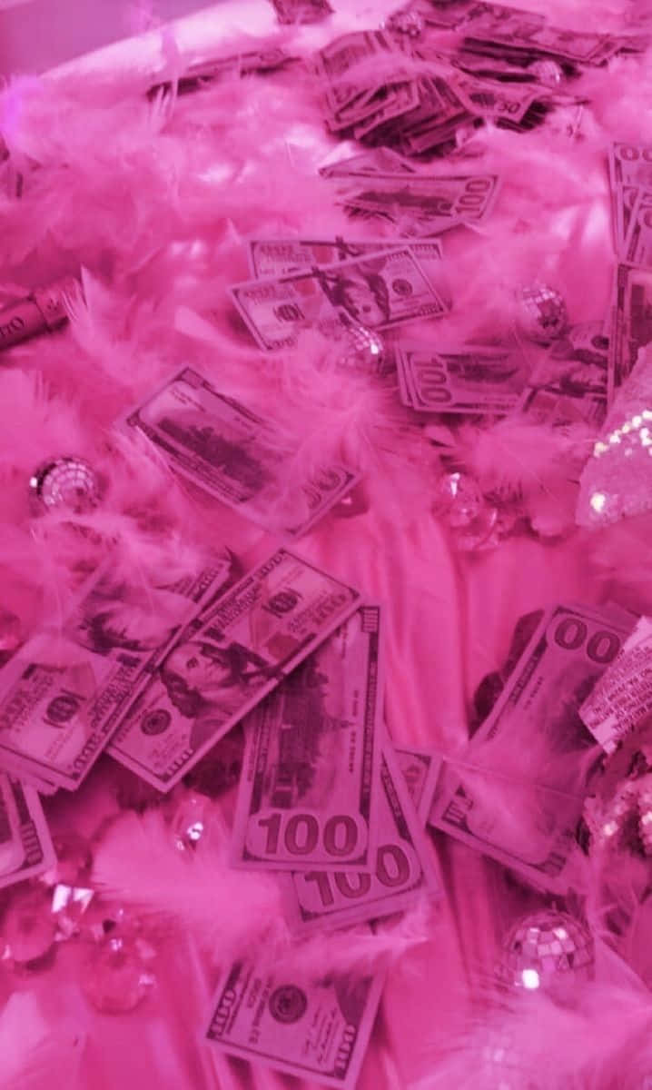 She's A Pretty Pink Bad Girl Background