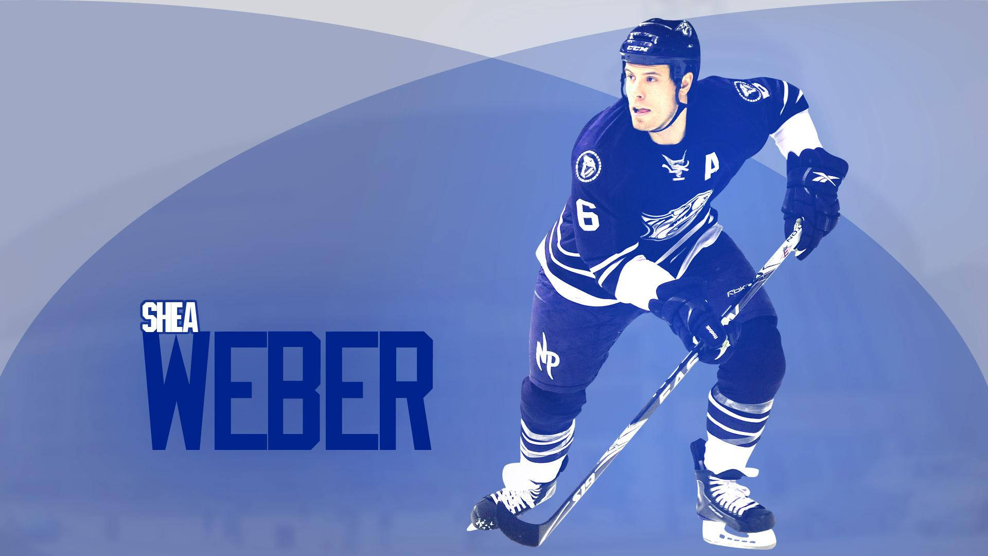 Shea Weber Blue Nashville Predators Fanart Background