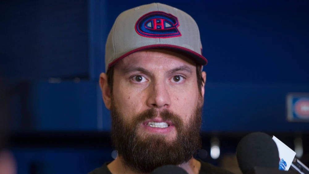 Shea Weber Interview Montreal Canadiens Cap Background