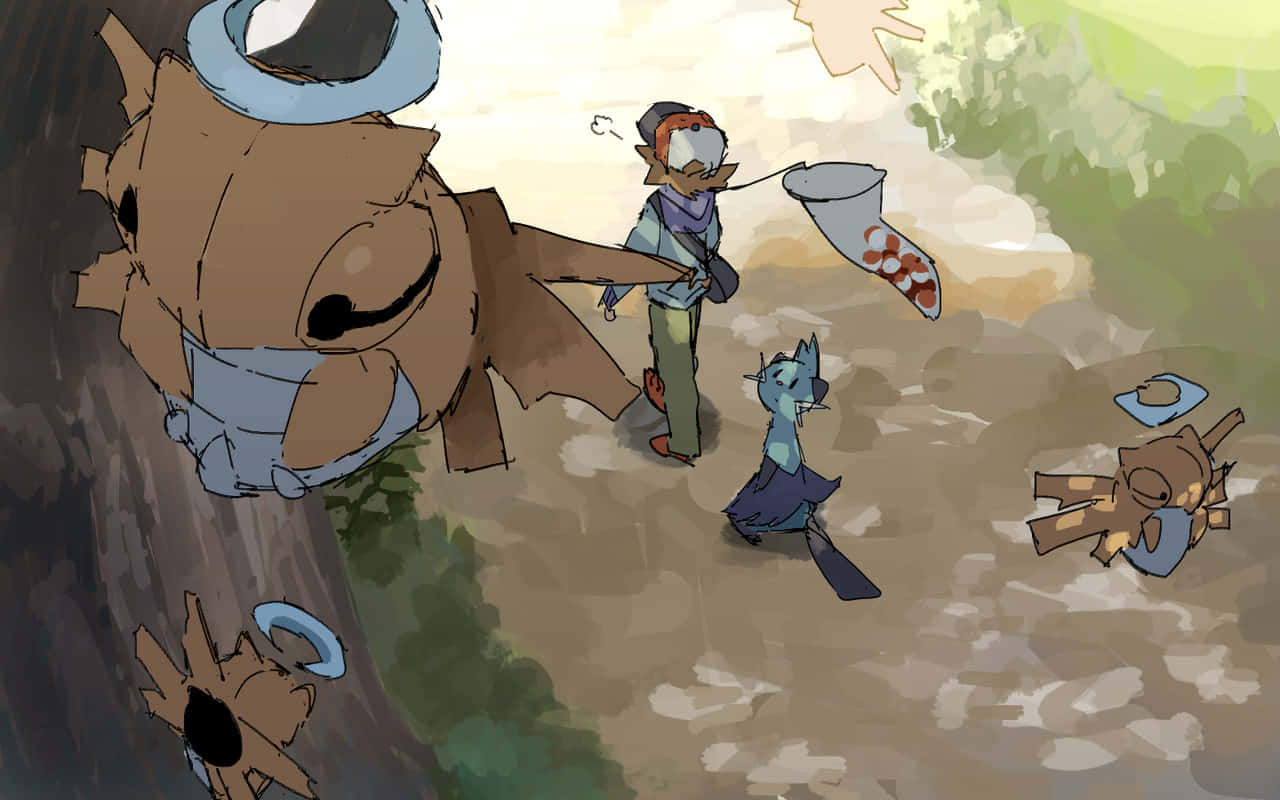 Shedinja Art Background