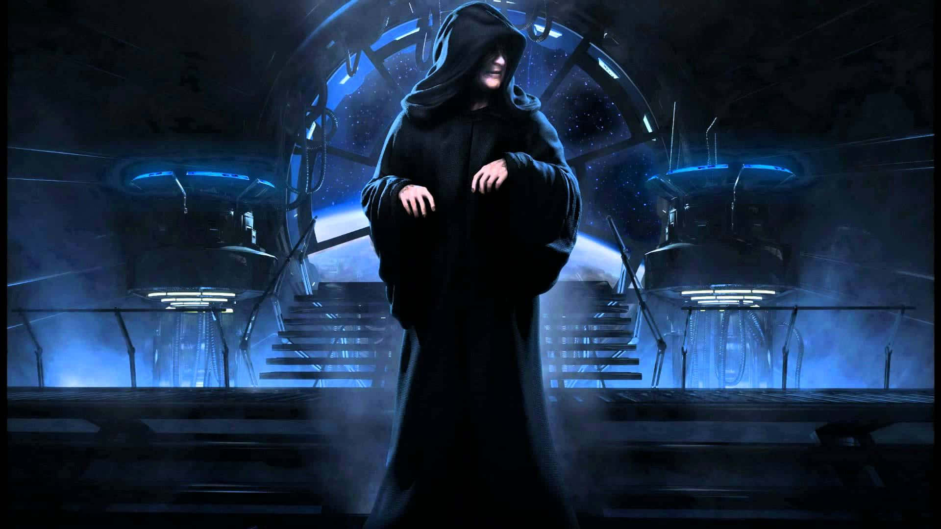 Sheev Palpatine A Menacing Character Background
