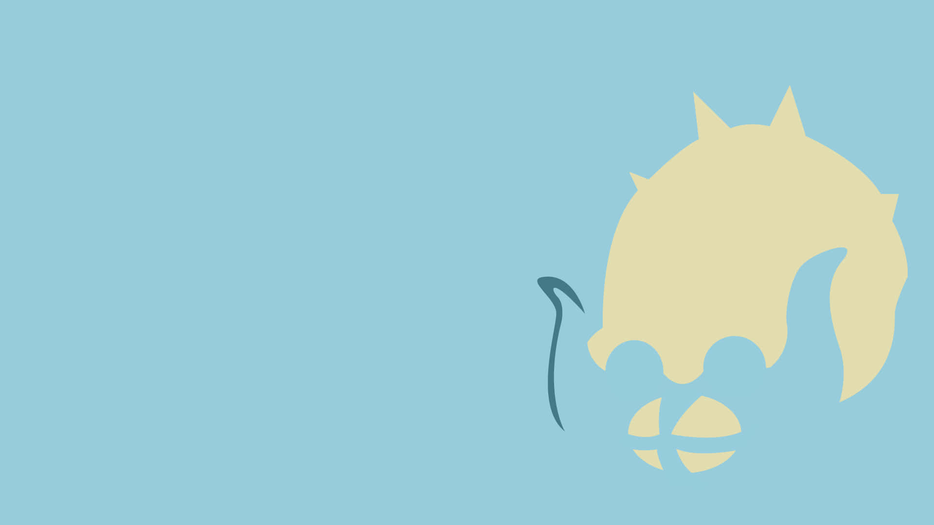 Shell, Mouth, And Tentacles Of Omastar Background