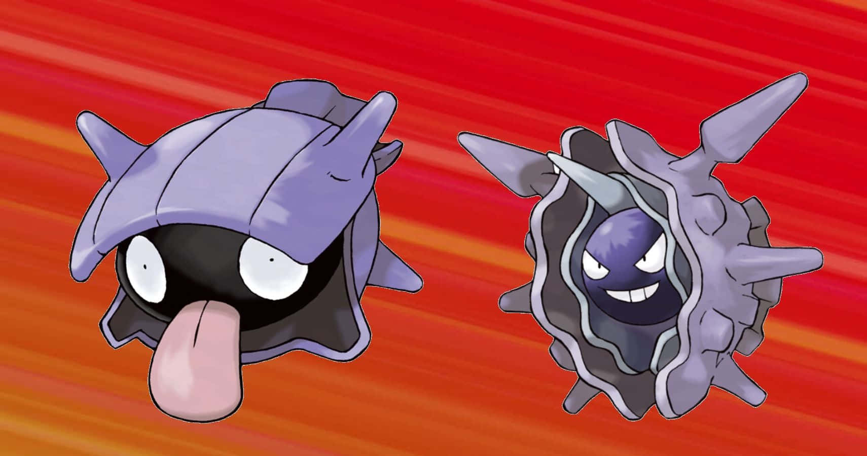 Shellder Cloyster Red Background Background
