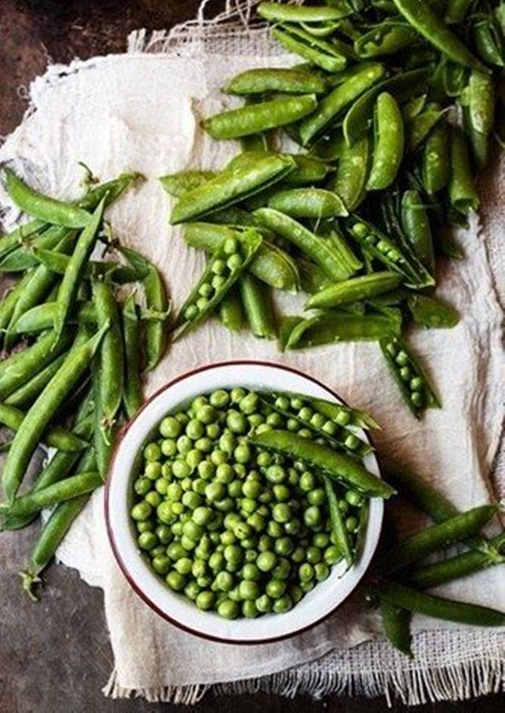 Shelled And Boiled Edamame Beans Background