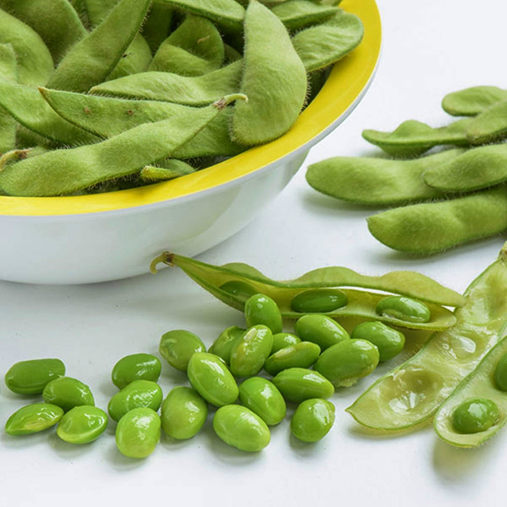 Shelling Of Edamame Beans