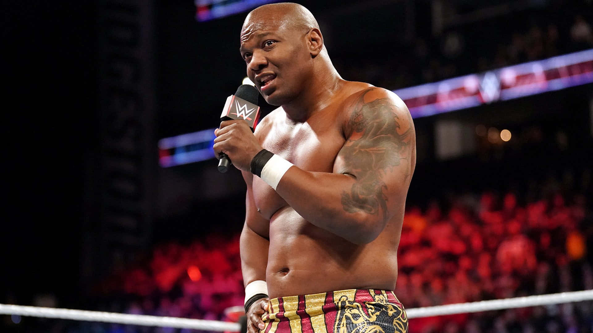 Shelton Benjamin 20-year Milestone Thank Background