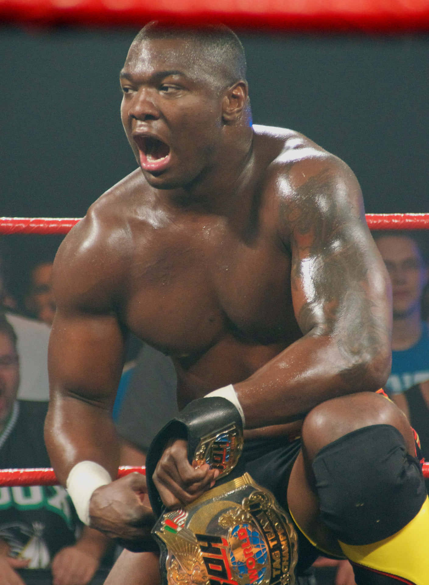 Shelton Benjamin Roh World Tag Team Champion Background