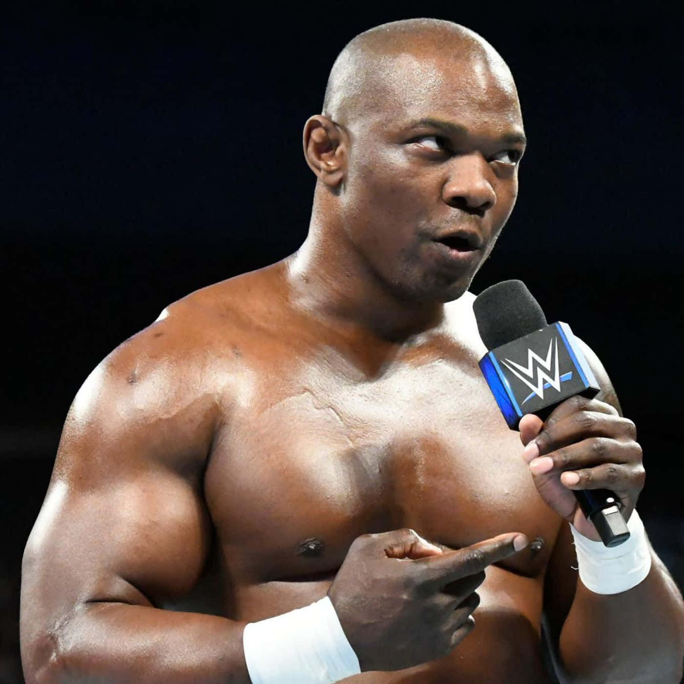 Shelton Benjamin Smackdown Live Talk Background