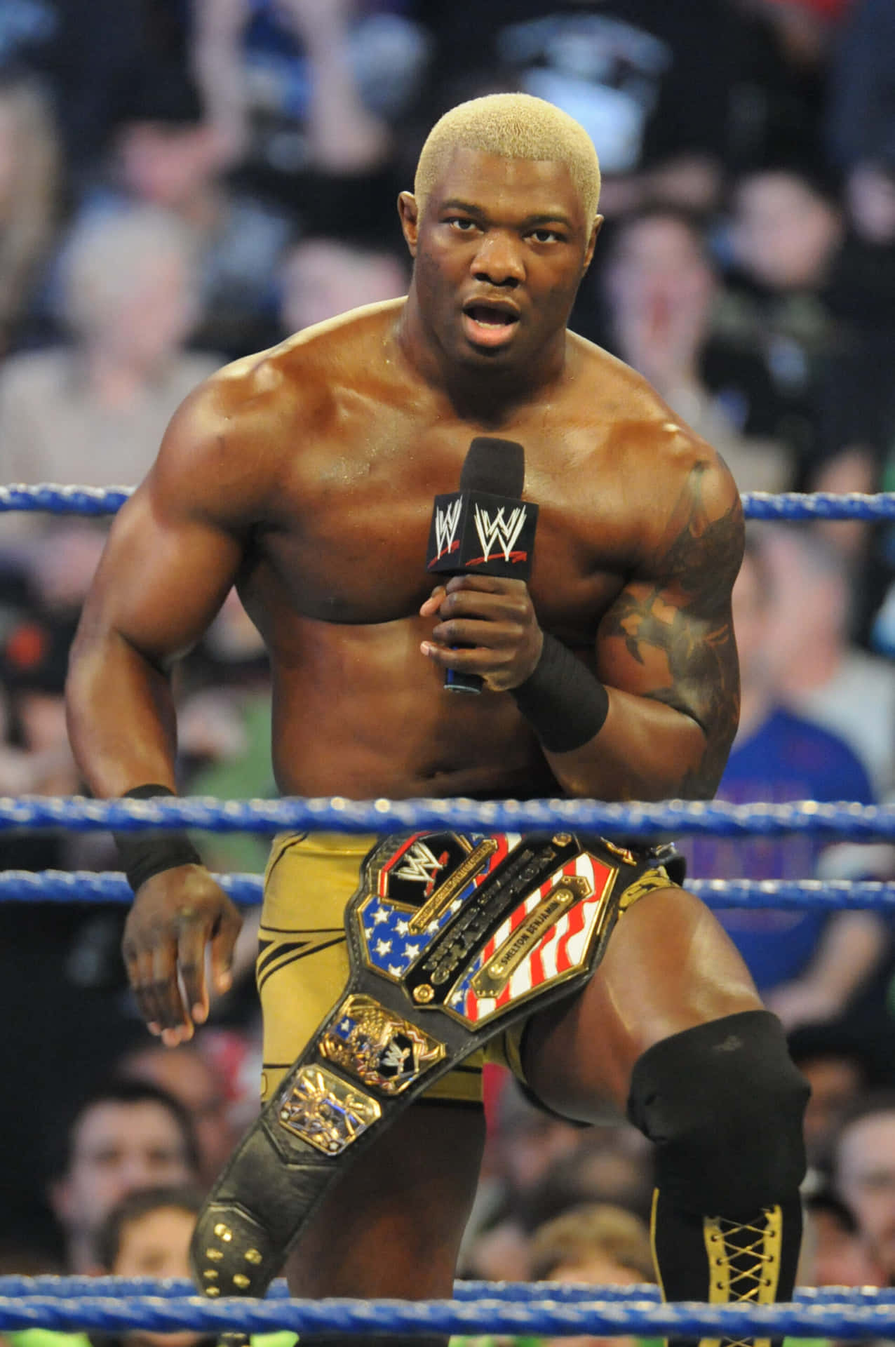 Shelton Benjamin Us Championship Address Background