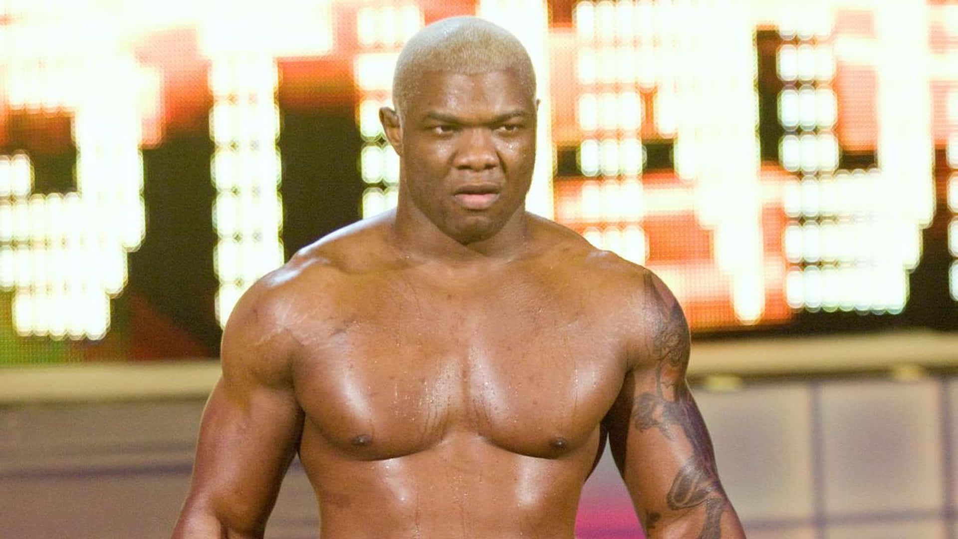 Shelton Benjamin Wwe Entrance Walk Background