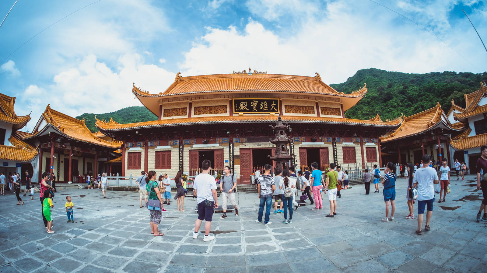 Shenzhen Hongfa Temple Background
