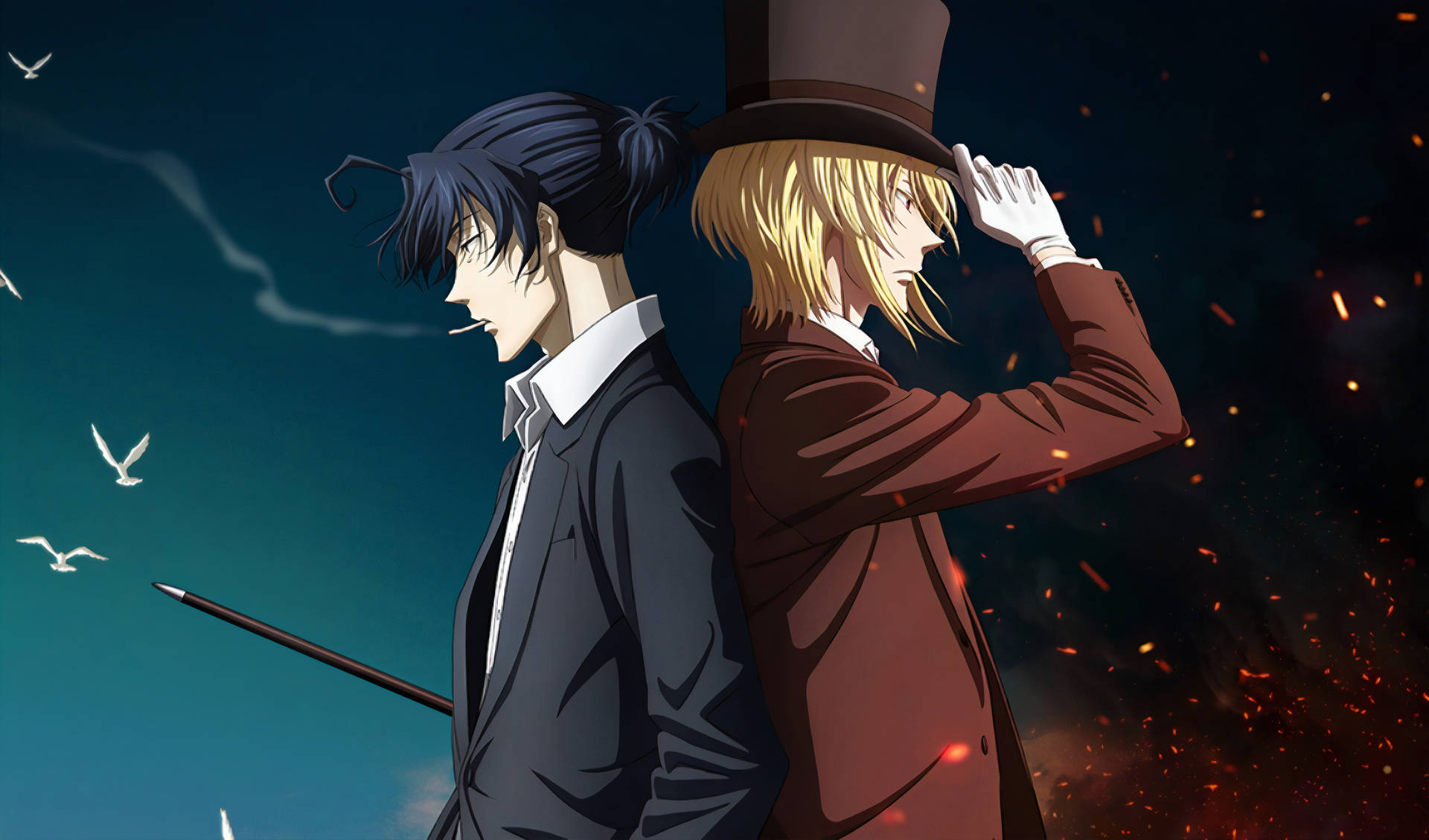 Sherlock And William In Moriarty The Patriot Anime