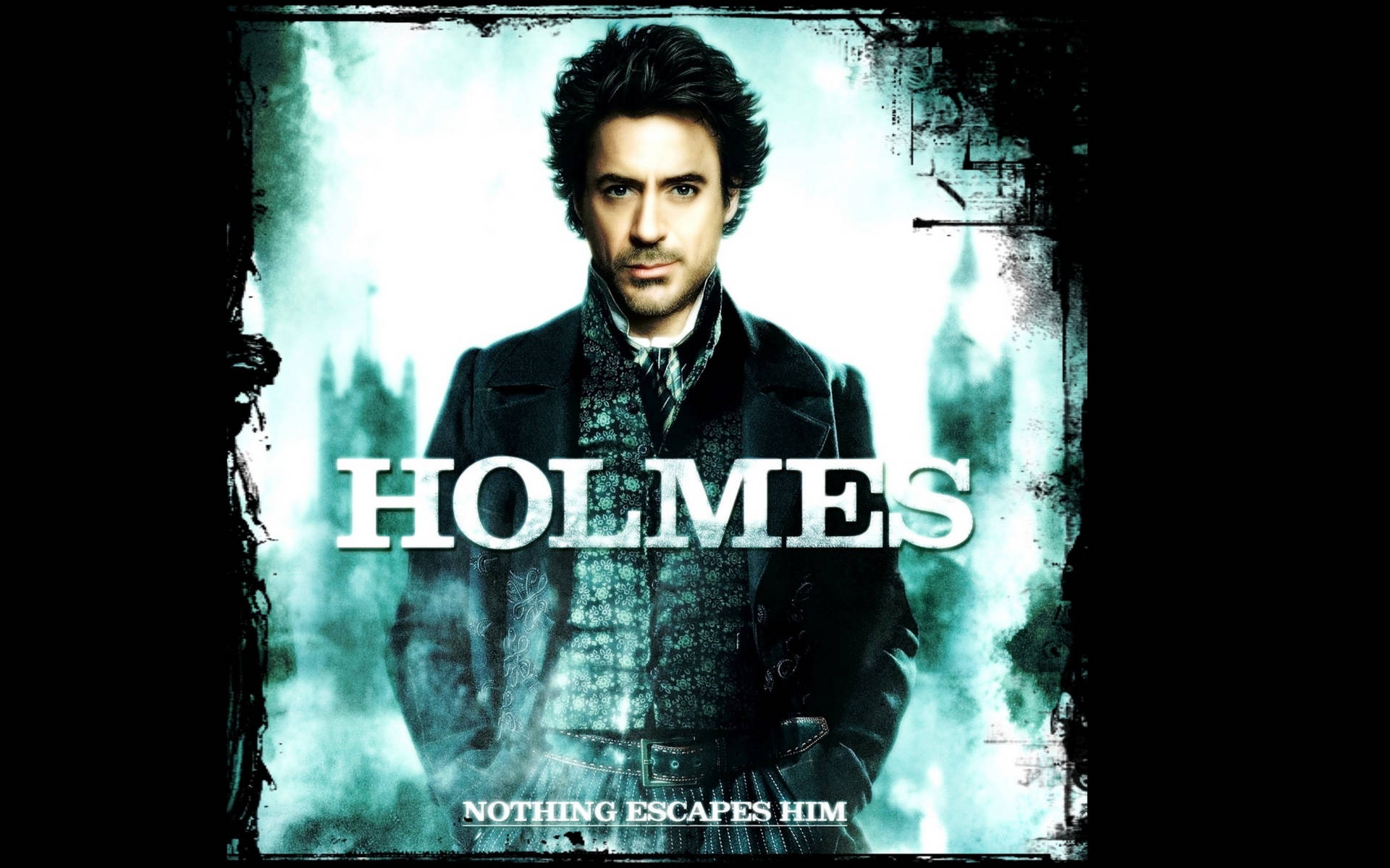 Sherlock Holmes 2009 Movie Poster Background