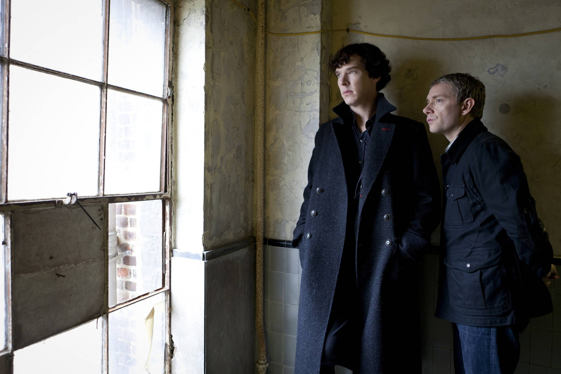 Sherlock Holmes And Watson Tandem Background