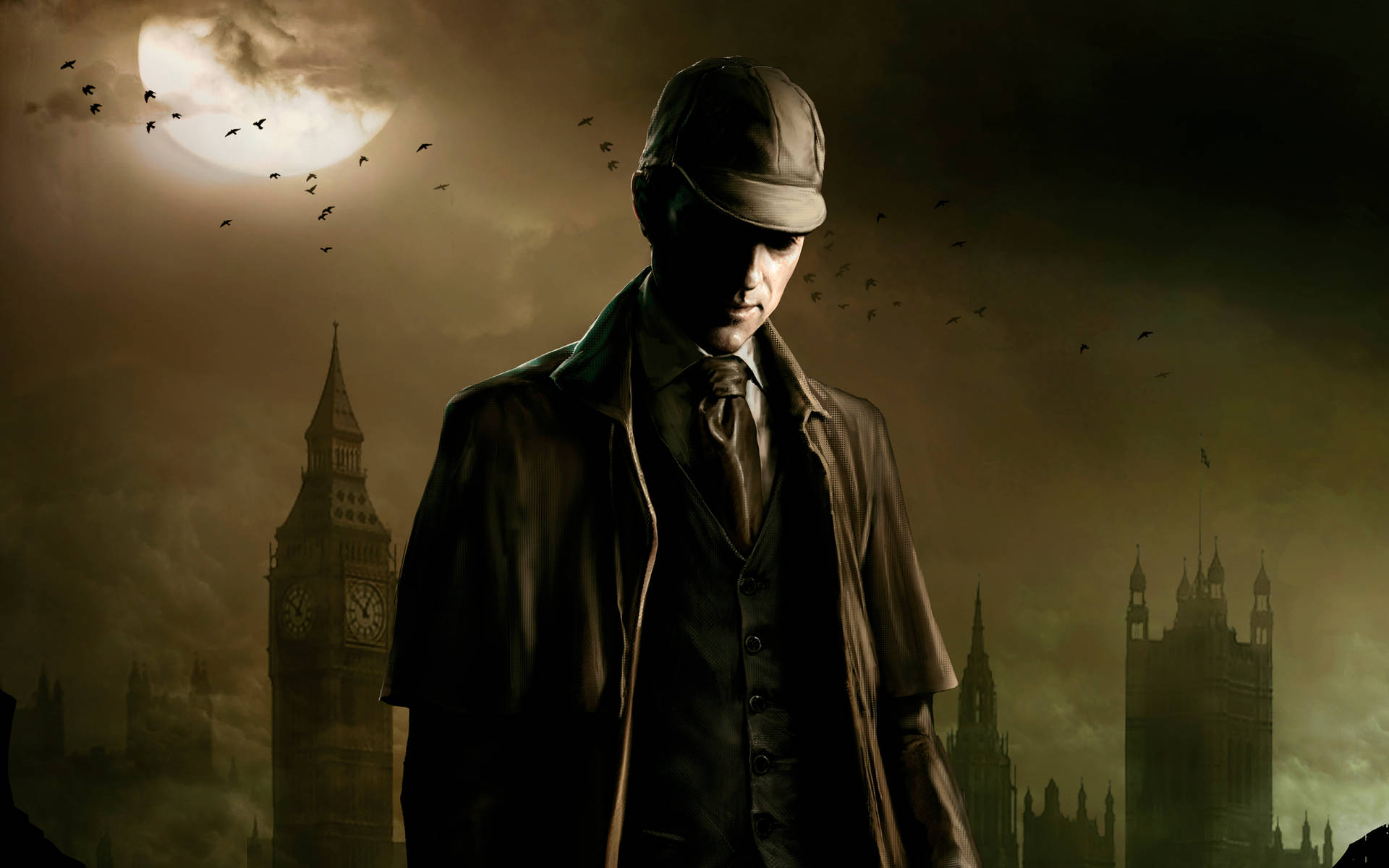 Sherlock Holmes Graphic Game Background
