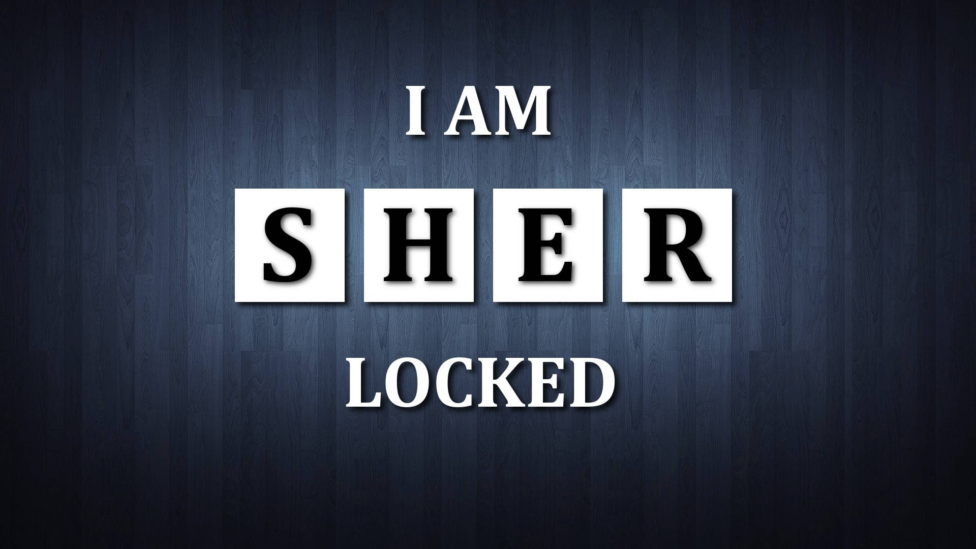 Sherlock Phone Password Background