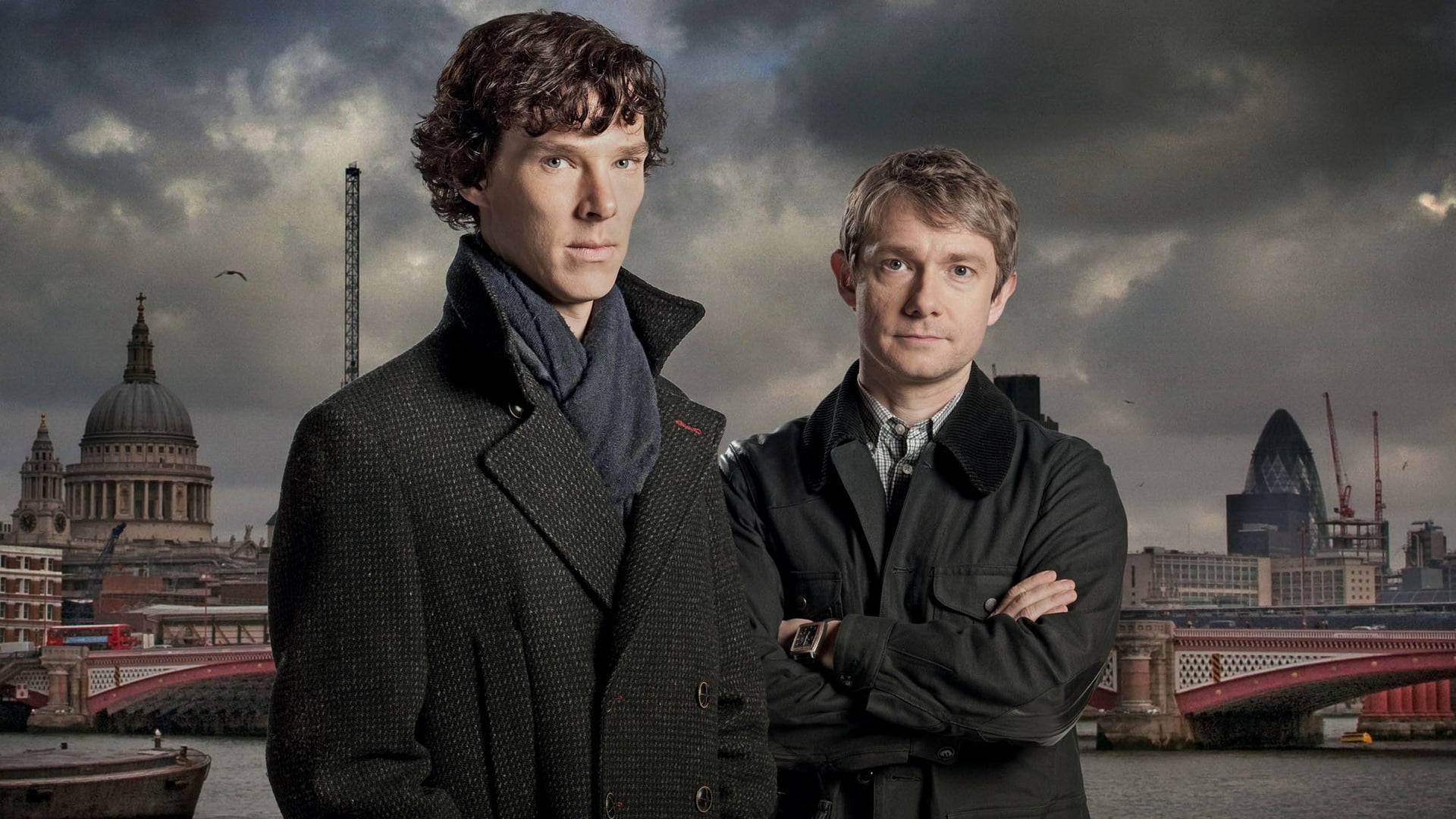 Sherlock Promotional Photo Background