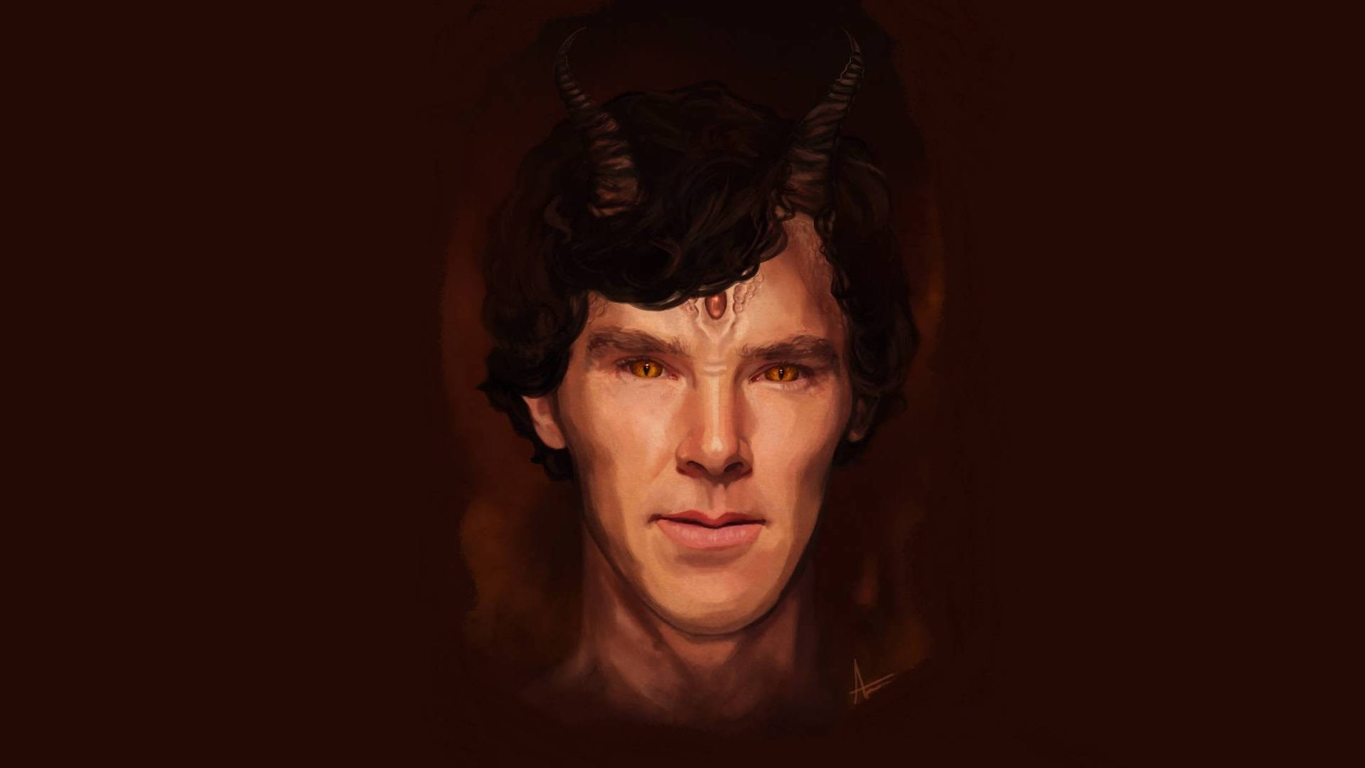 Sherlock Smauglock Fan Art Background