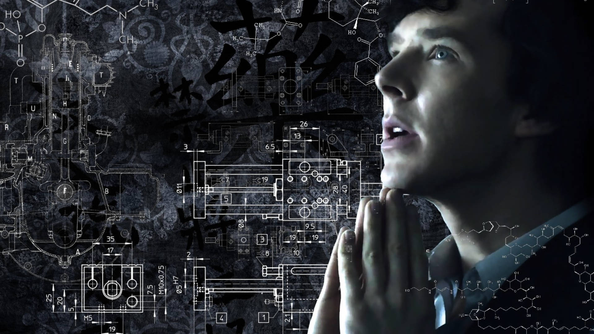 Sherlock Thought Process Background