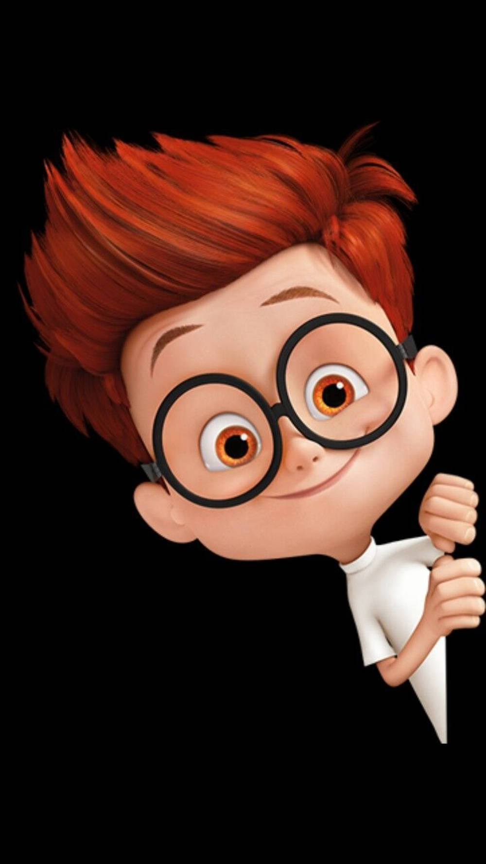 Sherman With Glasses Cute Boy Cartoon