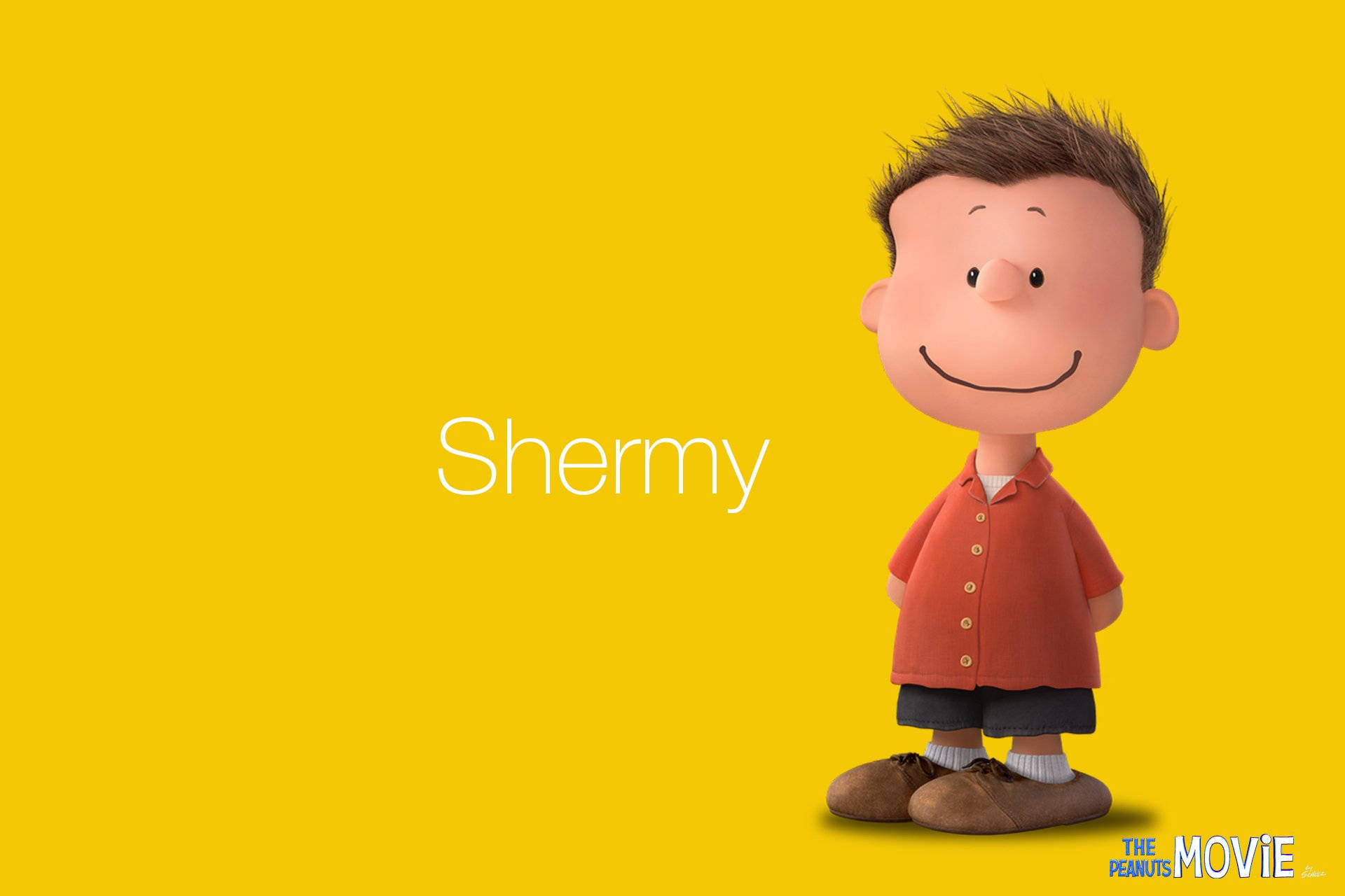 Shermy From The Peanuts Movie Background