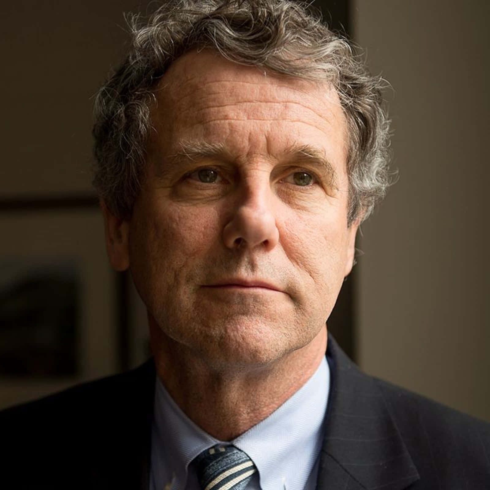 Sherrod Brown Casual Portrait Background