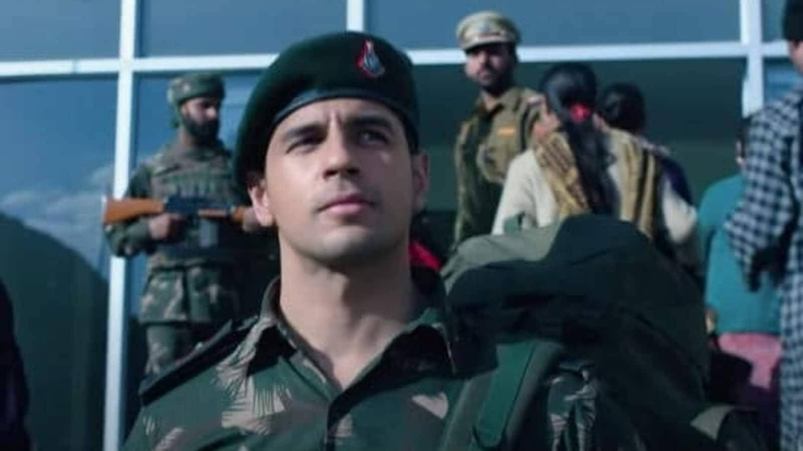 Shershaah Sidharth Malhotra In Army Uniform Background