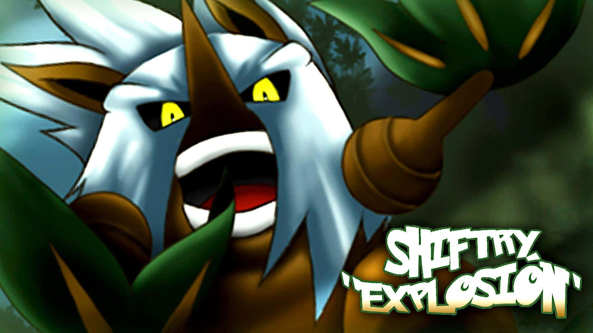 Shiftry Explosion Background