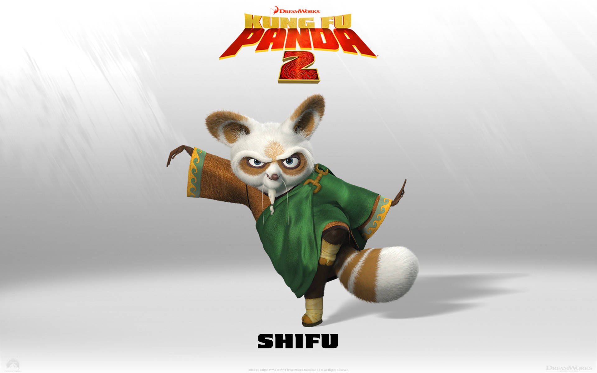 Shifu From Kung Fu Panda 2 Background