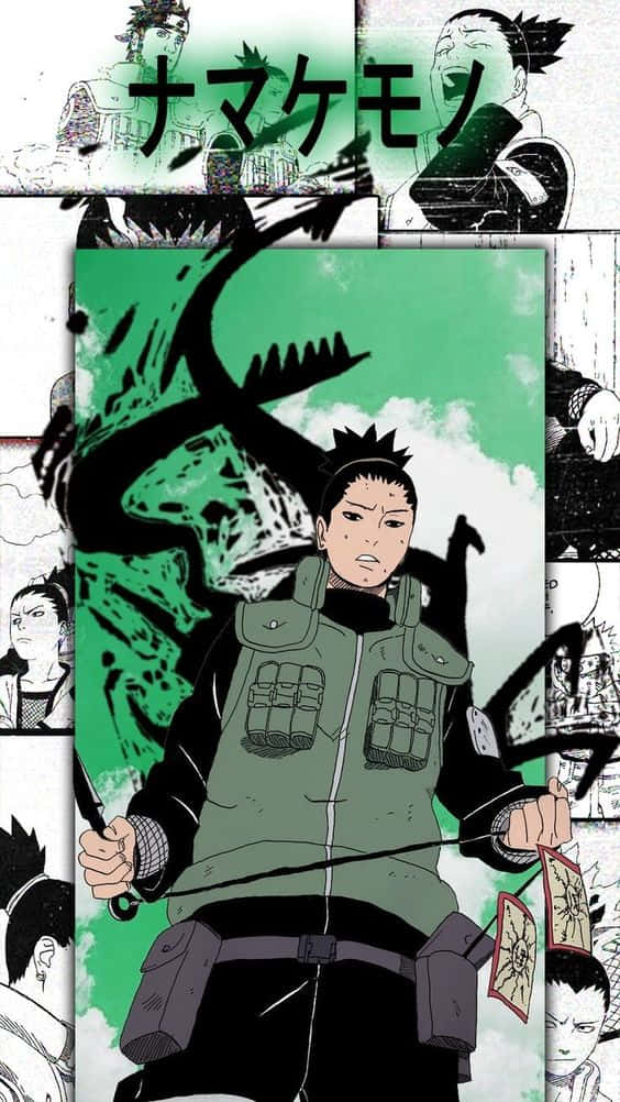 Shikamaru Aesthetic Fanart Background