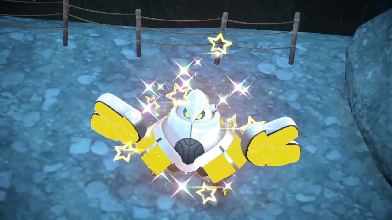 Shimmering Iron Hands Background