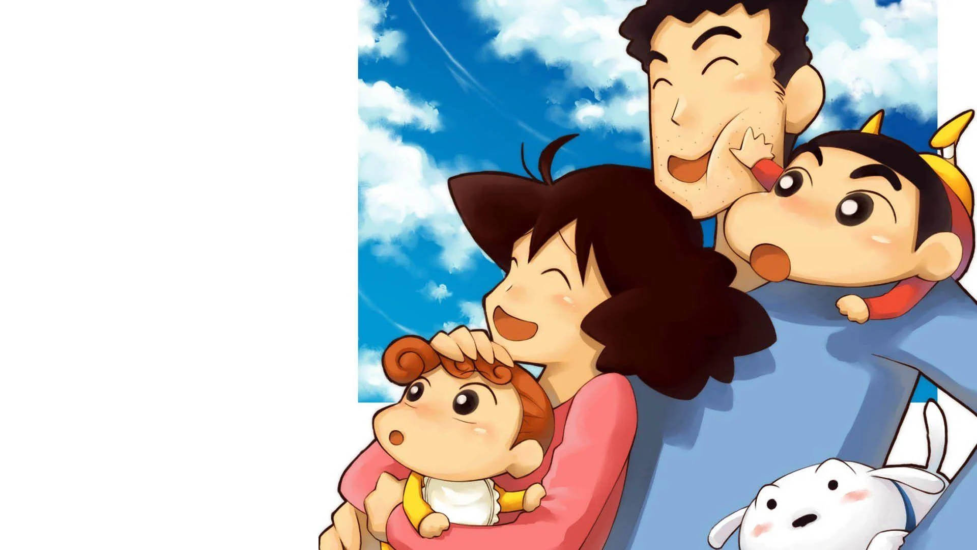 Shin Chan Cartoon Family