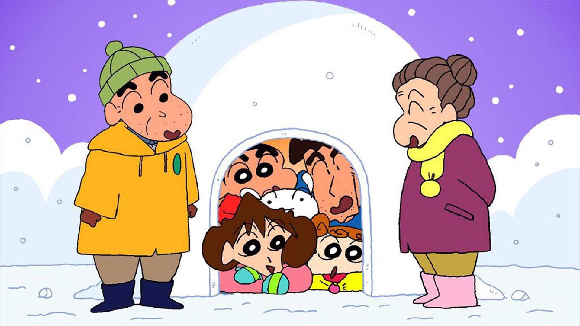 Shin Chan Grandparents Background